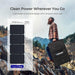 Renogy 220W suitcase solar panel clean power solution for outdoor adventures