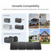 Renogy 220W portable solar panel versatile compatibility with batteries and power stations