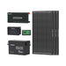 Renogy 300Ah Lithium Power Kit With Solar: battery, inverter, DC-DC charger, monitor and three 200W ShadowFlux panels