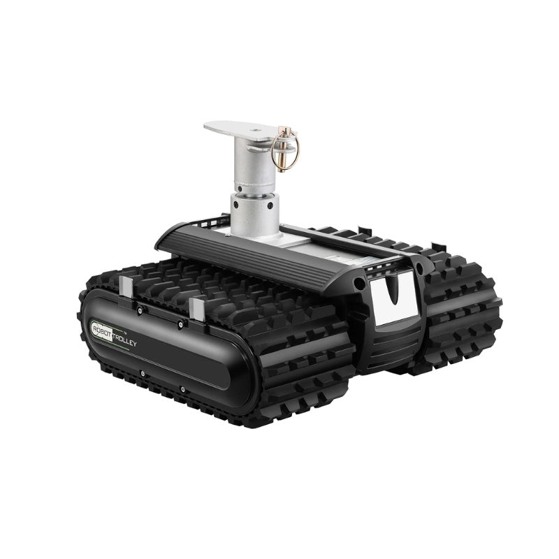 Robot Trolley 1500RS G5 Caravan Movers, top view showing mounting area and tracks