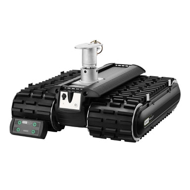 Robot Trolley 4500 G3 Caravan Mover controlled remotely, showcasing ease of operation.