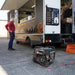 Welling & Crossley 3.75 LVA generator powering a mobile food truck